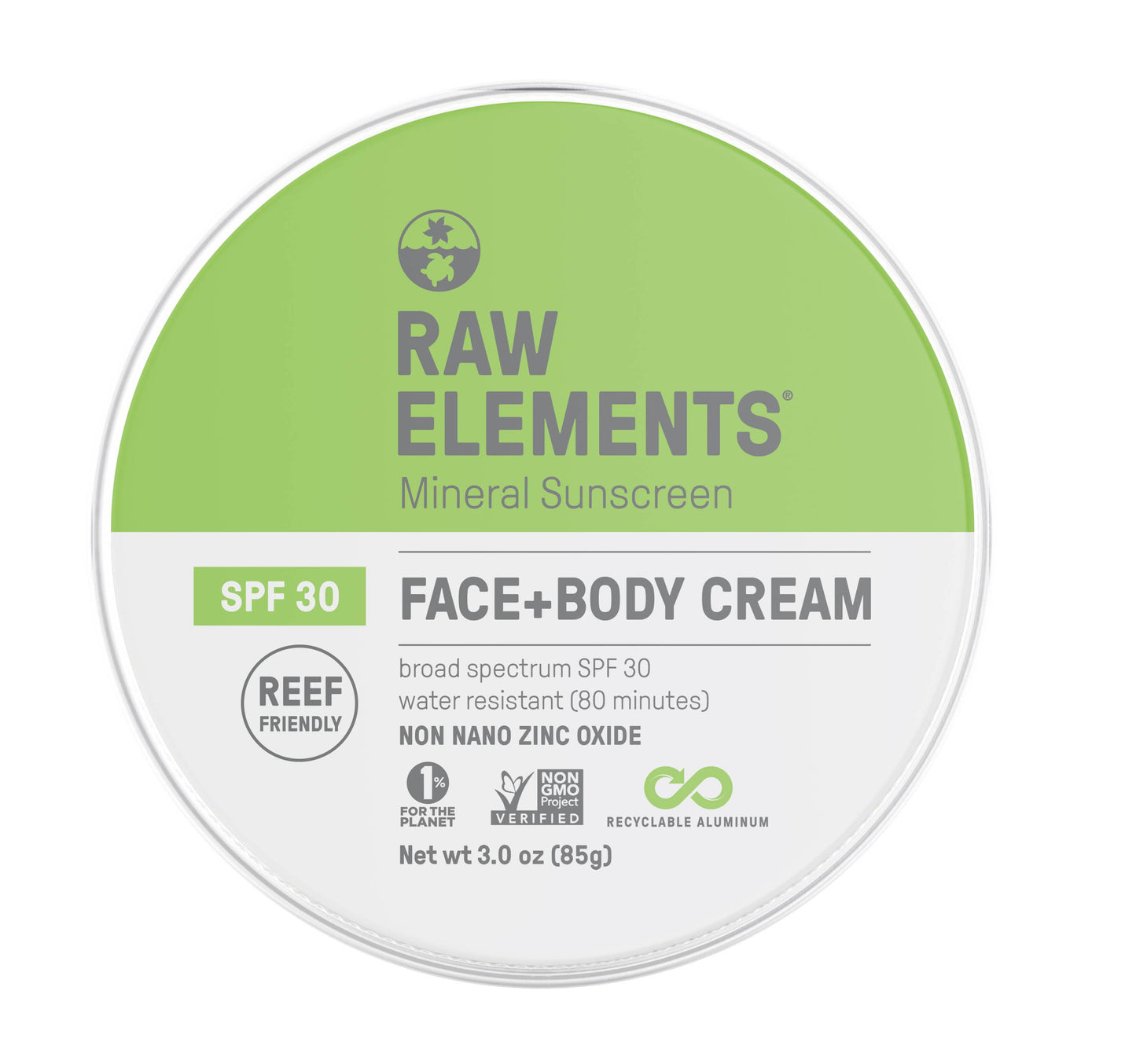 Raw Elements - RAW ELEMENTS FACE AND BODY TIN SPF 30