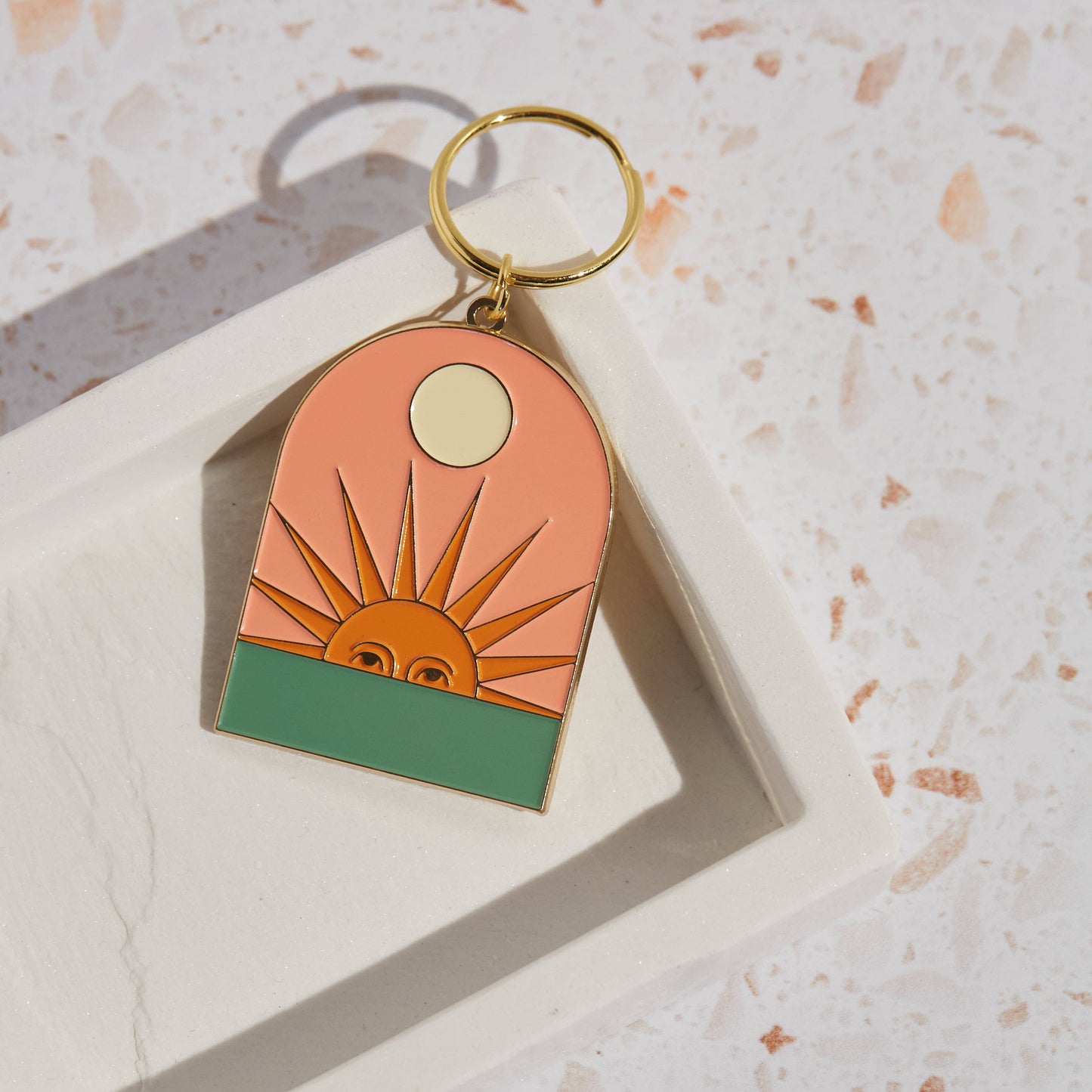 cai & jo - Setting Sun Keychain