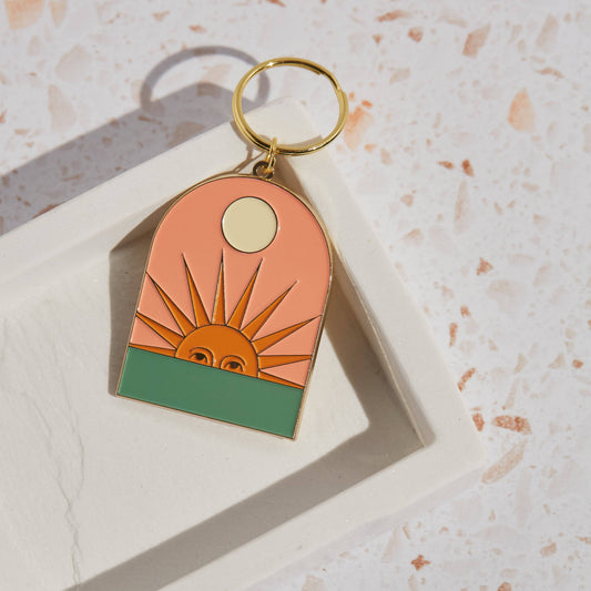 cai & jo - Setting Sun Keychain