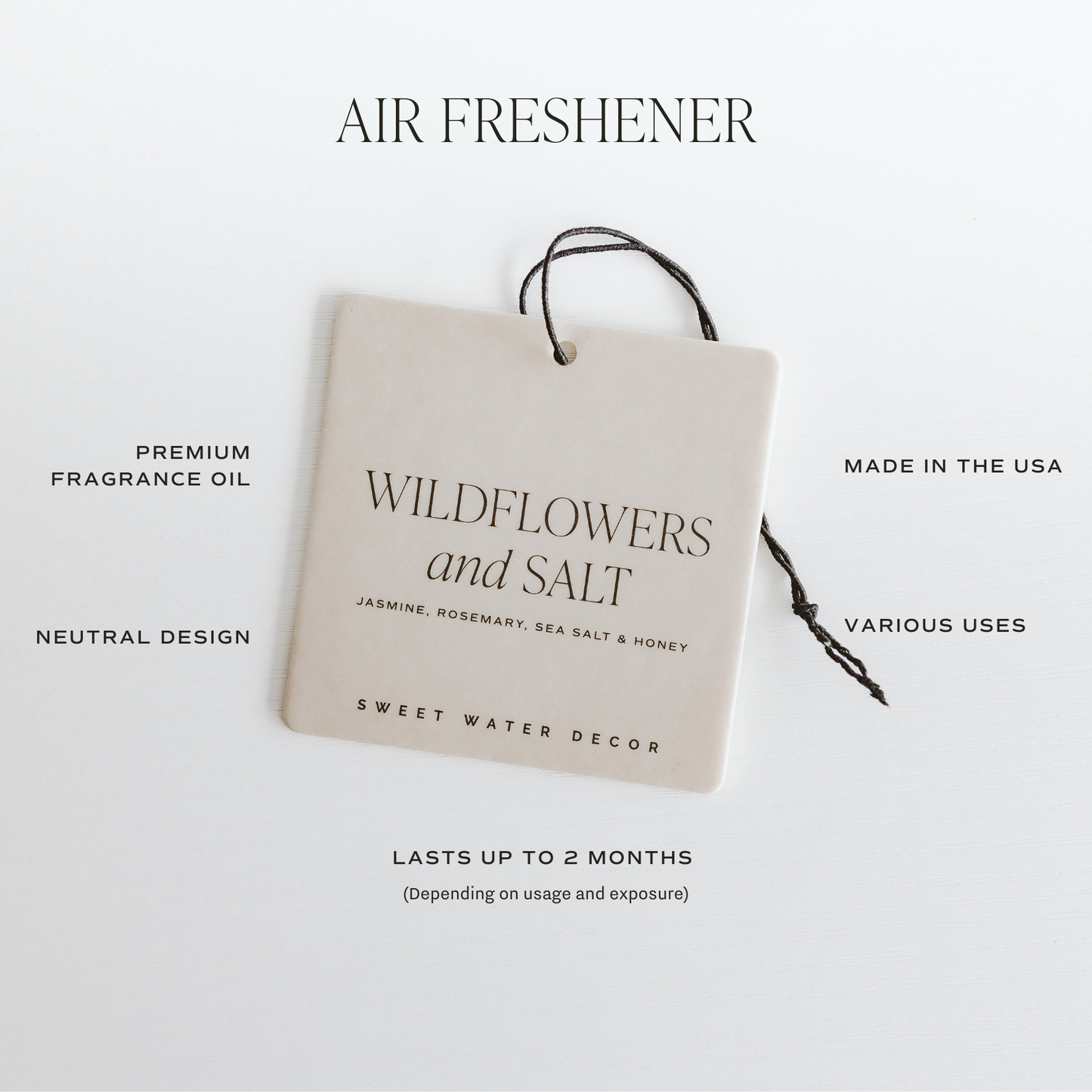 Island Air "wunderbaum" Air Freshener - Fra Sweet Water Decor