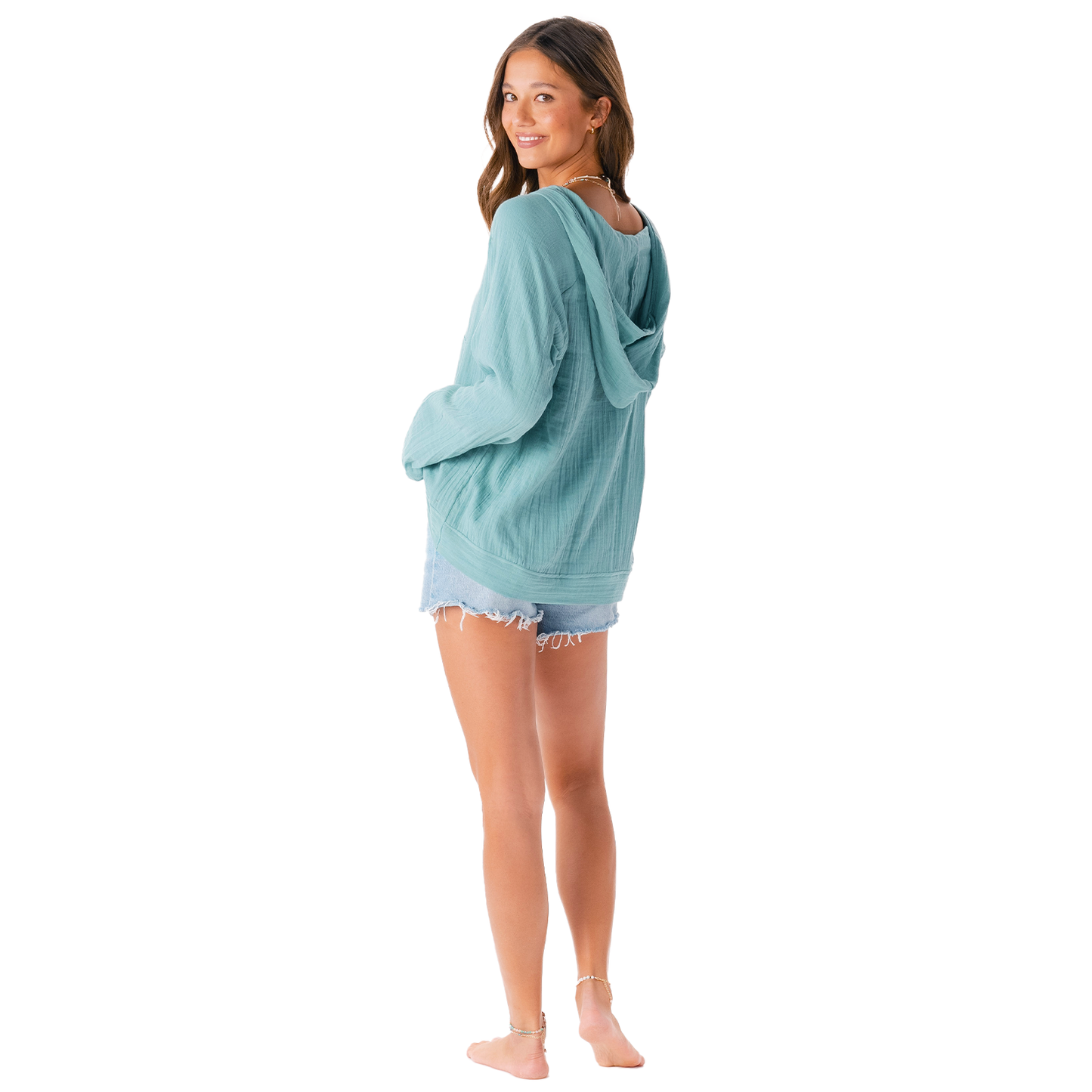 Aqua Baja Pullover fra Lotus and Luna