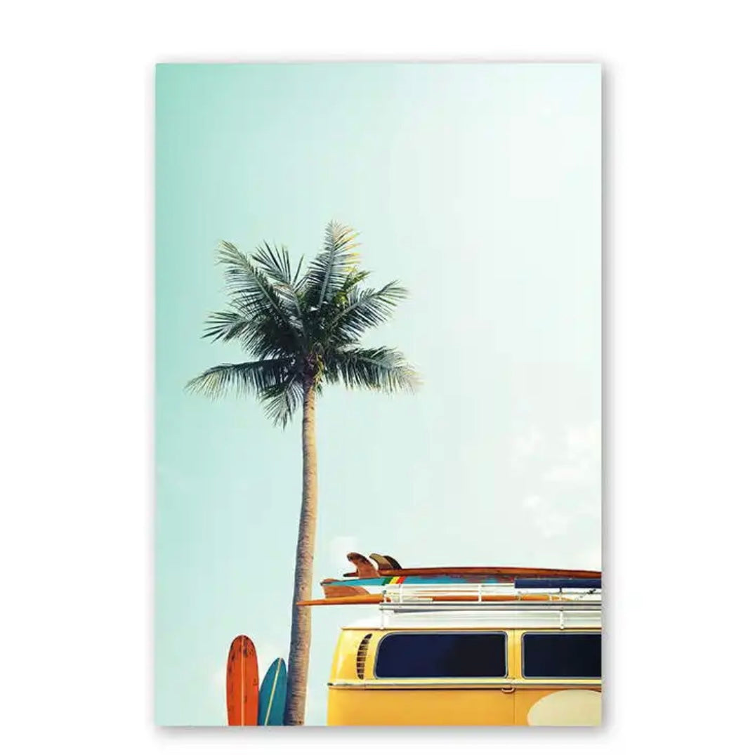 Plakat - Surf Vintage canvas