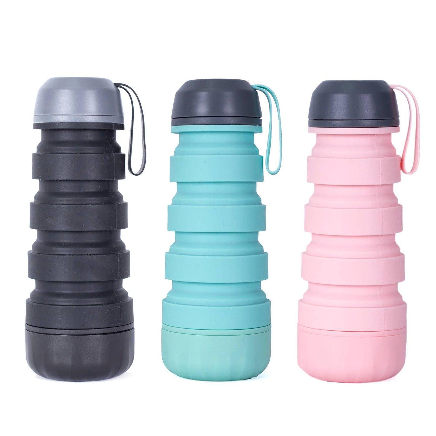 Collapsible drinking bottle, 400 ml