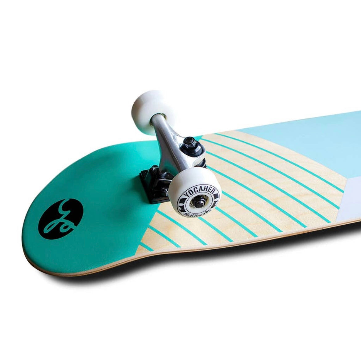 Skateboard Yocaher Geometric Green