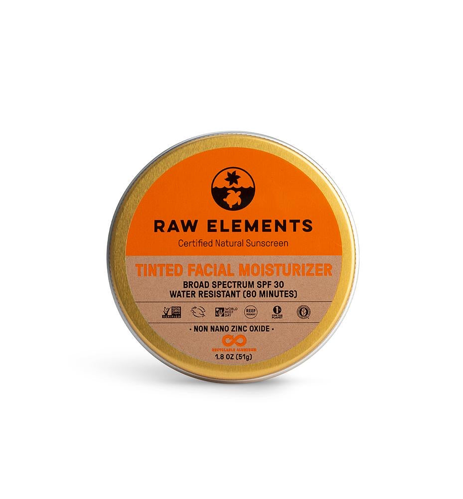 Raw Elements Tinted Facial Moist. SPF 30 Tin