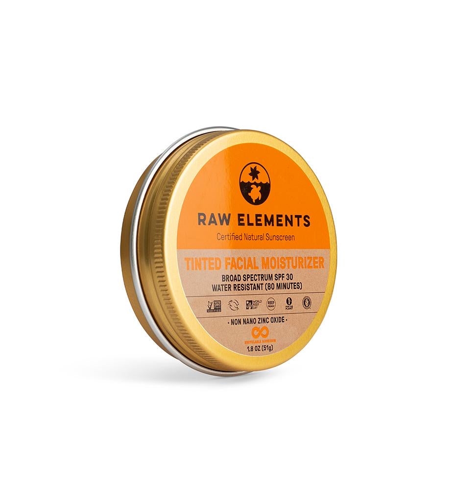 Raw Elements Tinted Facial Moist. SPF 30 Tin