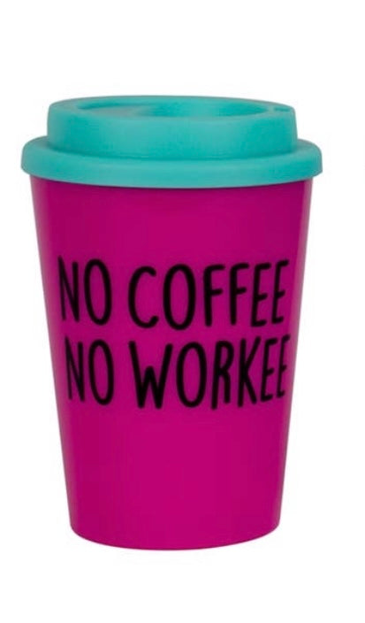 Take-away coffee cup
