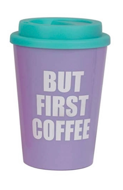 Take-away coffee cup