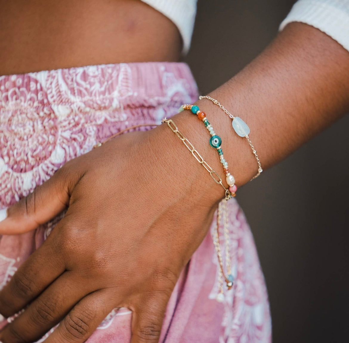 "Calm" / Stone of the Earth - Bracelet