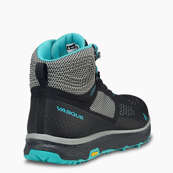 VASQUE - Hiking shoes for women (Black/teal)
