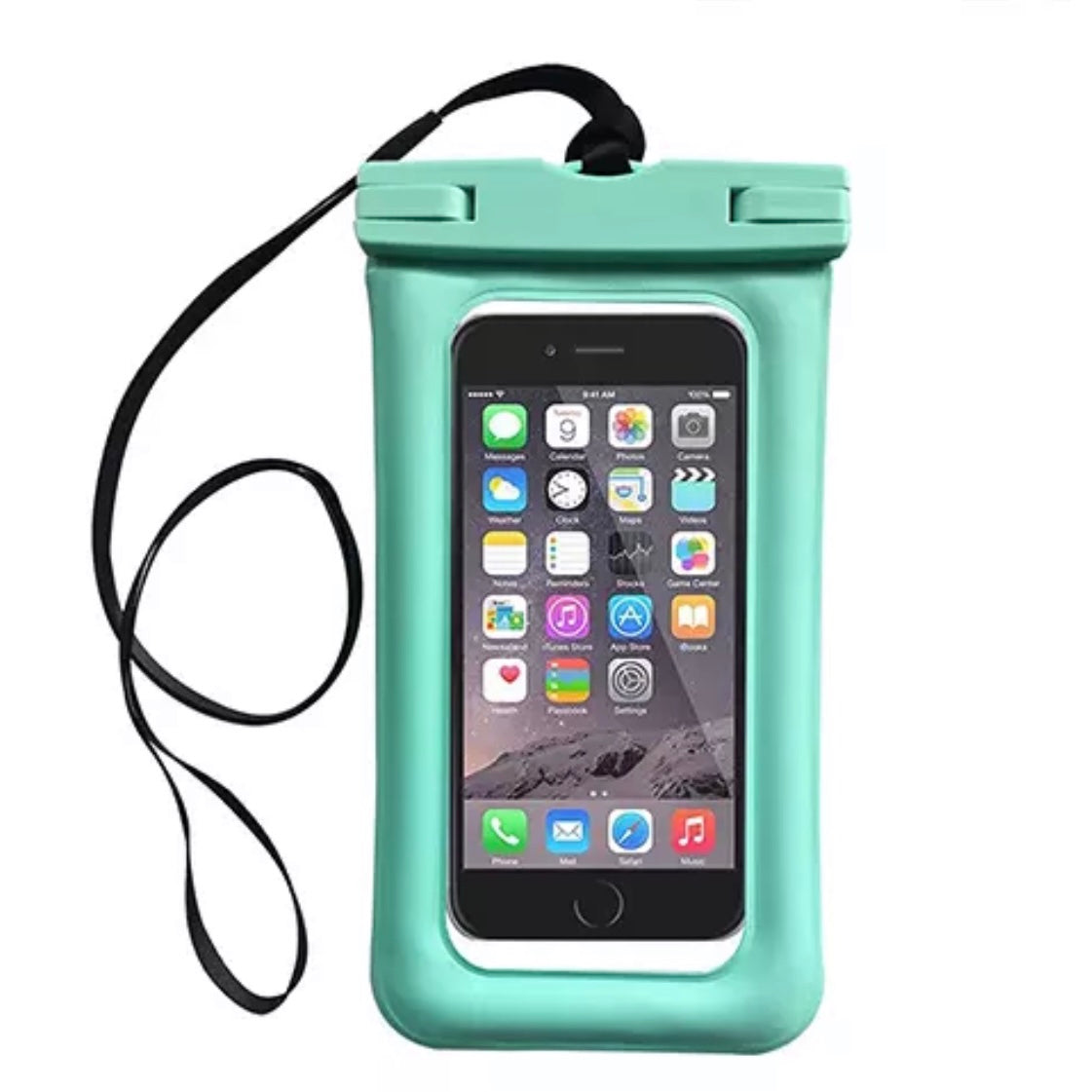 Waterproof mobile case - Turquoise