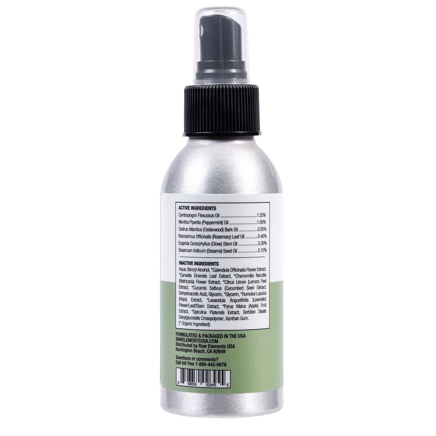 Raw Elements Natural Bug Spray Bottle