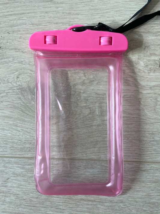 Waterproof mobile case - Pink