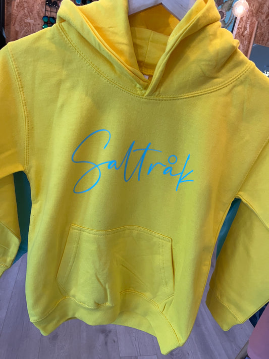 Children's hoodie - yellow