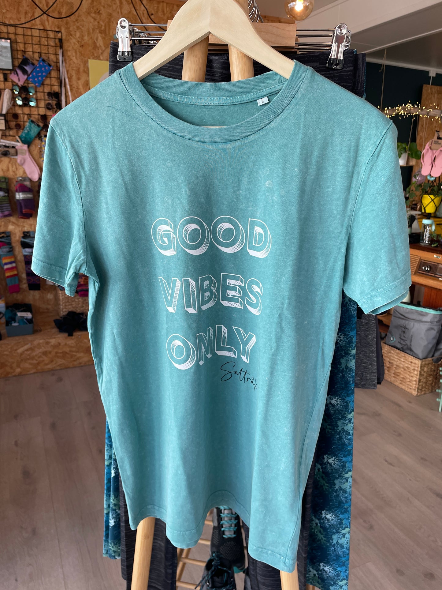 Good Vibes T-skjorte - Teal