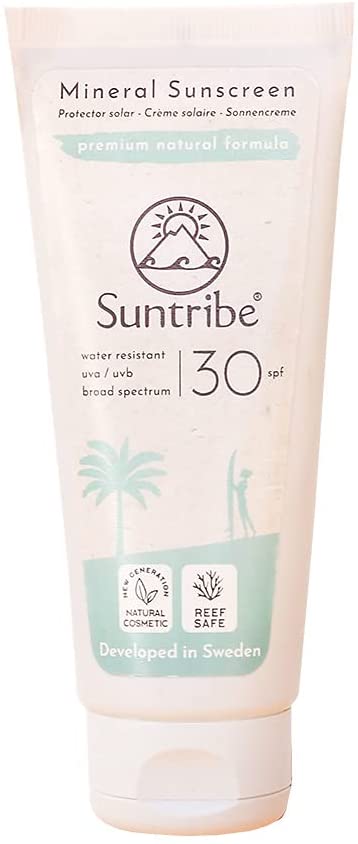 Suntribe All Natural Mineral Body & Face Sunscreen SPF 30