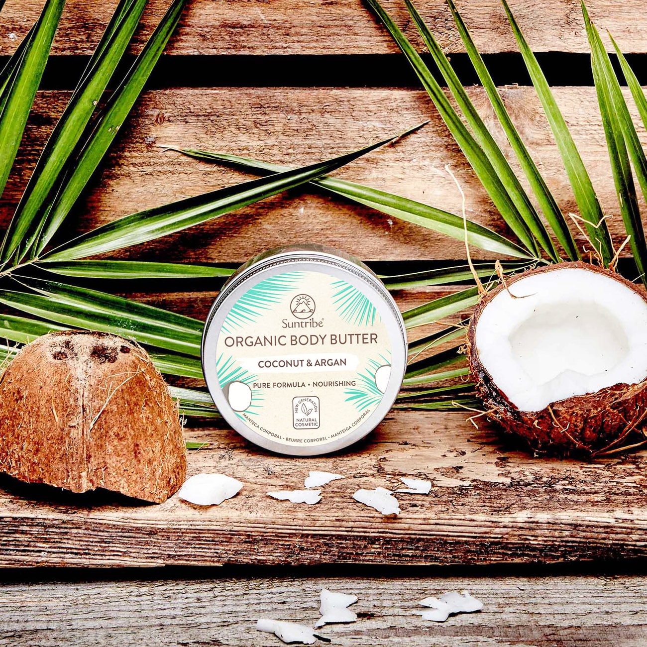 Suntribe All Natural Body Butter Coconut & Argan