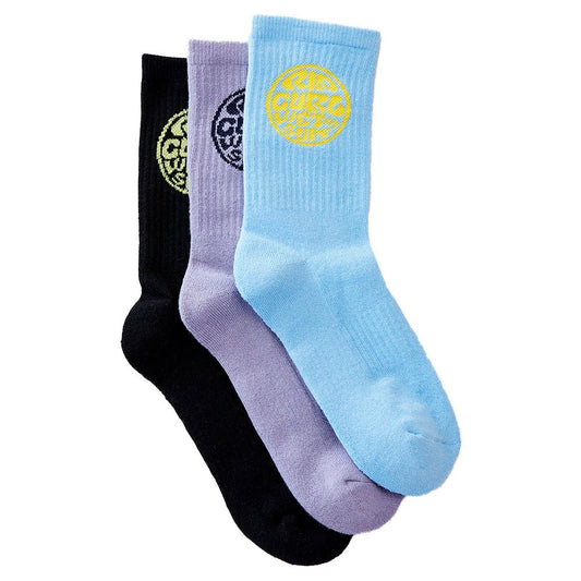 Rip Curl Wetty Crew 3pk Socks